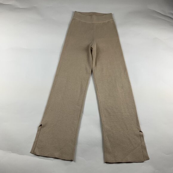 L' Academie Sand Sweater Knit Pull On Lounge Pant XS - Picture 1 of 7